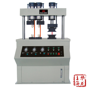 Program-controlled three-station V-bend testing machine