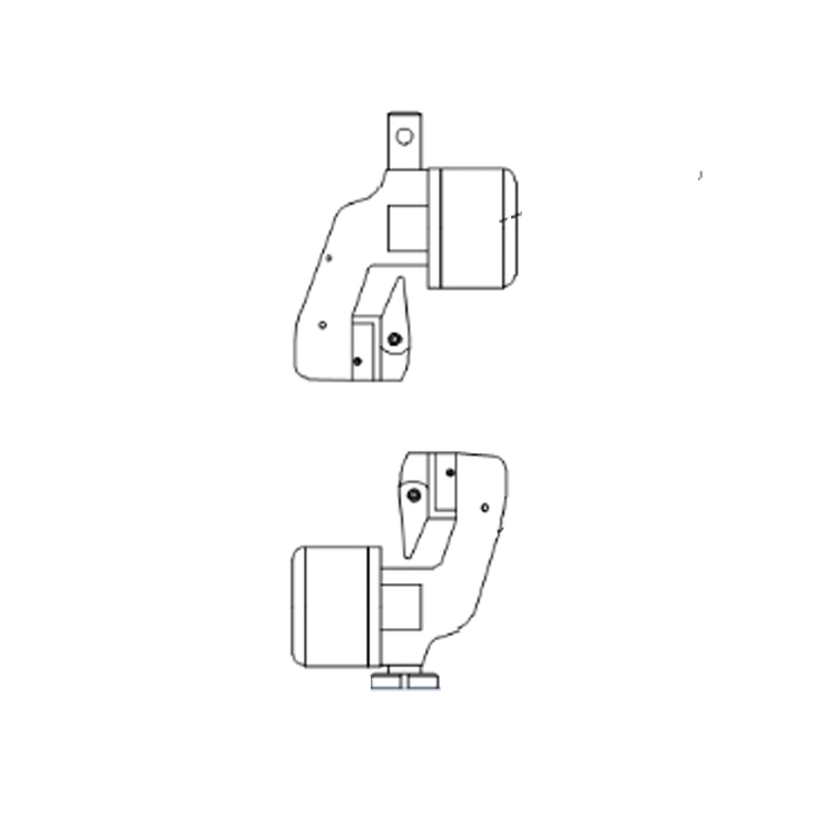 500N Pneumatic Clamping Fixture Grips For Universal Testing Machine