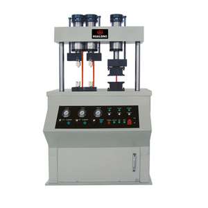 Program-controlled three-station V-bend testing machine