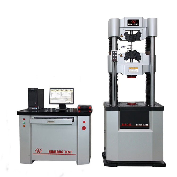 HLY-100KN/300KN Tensile Strength Testing Machine Hydraulic Universal Testing Machine