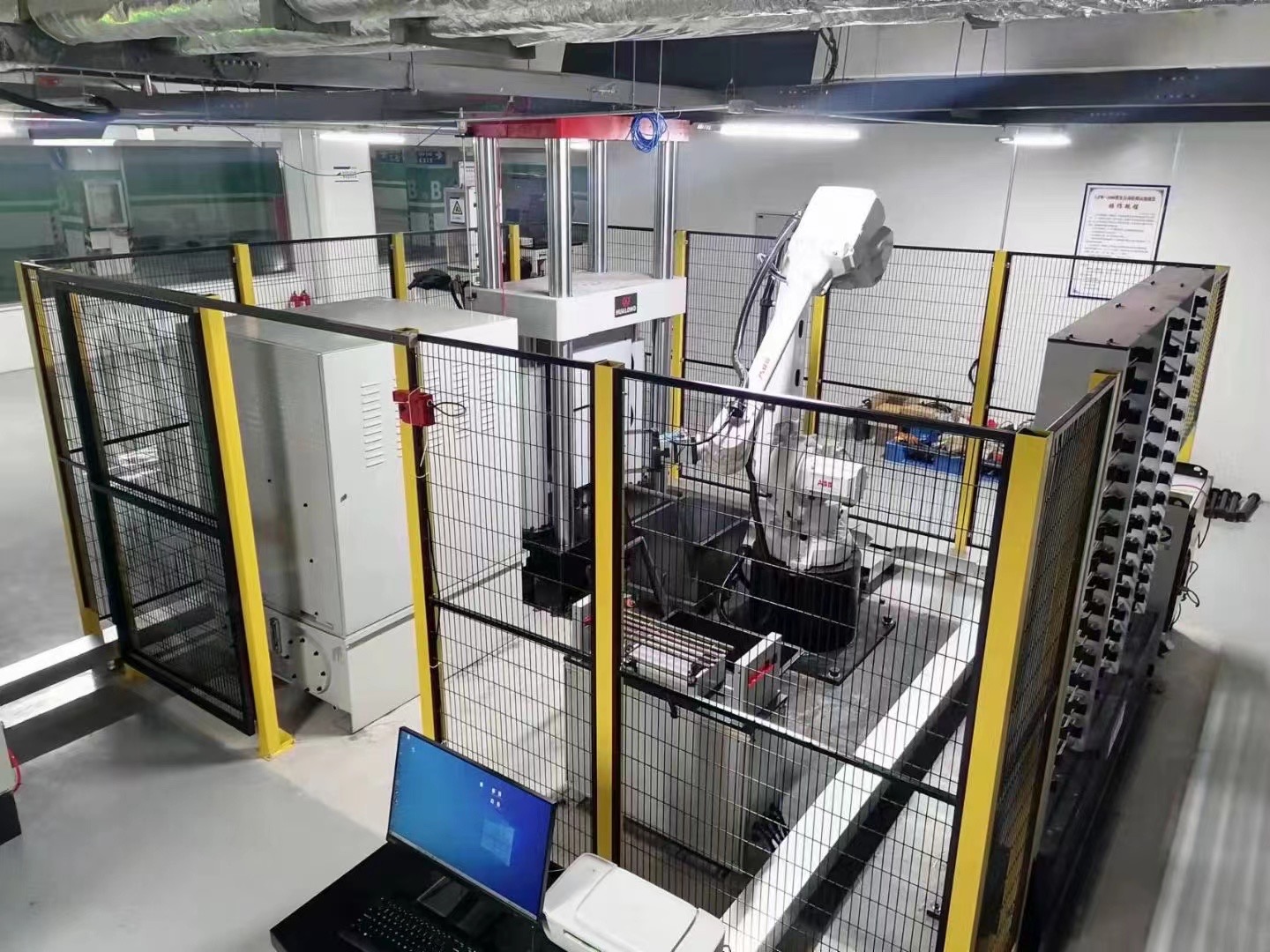 200/300/500/600kN Robot Robotic Automatic Tensile Testing Systems