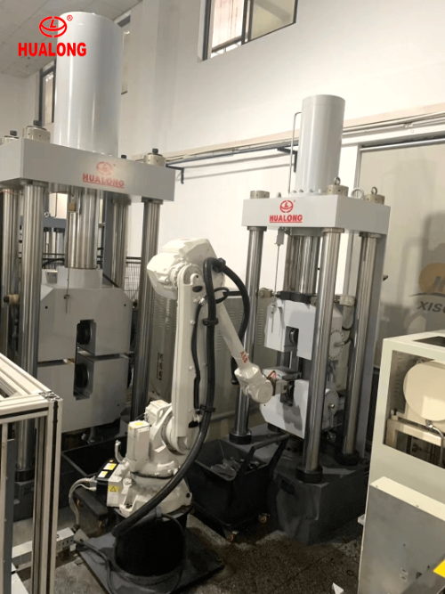 Hualong Single Space Servo Hydraulic Universal Testing Machine