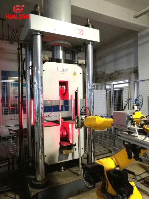 Hualong Single Space Servo Hydraulic Universal Testing Machine