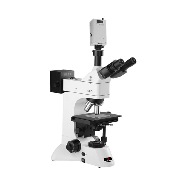 HL301-D Upright Multifunction Metallographic Microscope  With Polarizing Darkfield And Dual Lights