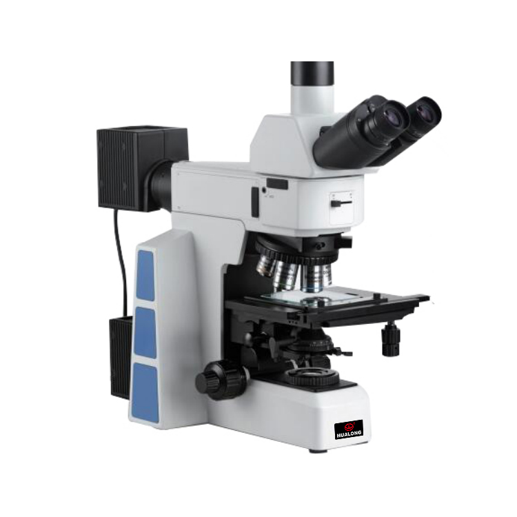 HL501M Research-grade Trinocular Upright Metallographic Microscope