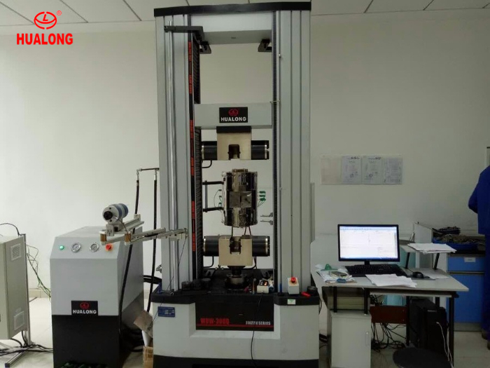 HLE-300 Electromechanical Universal Testing Machine Equipped with High Temperature Furnace