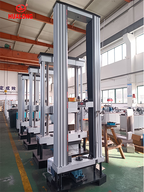 Hualong Customized Height Electrronic Universal Testing Machine