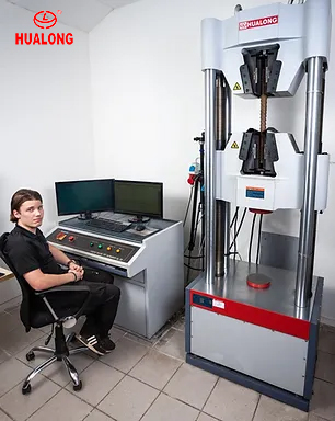 ISO 15630 Hualong Strength Testing Machine Used in ISO 17025 Accredited Laboratory