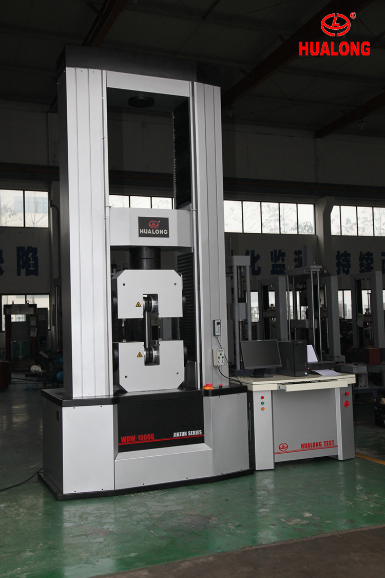High Capacity 1000KN Electro-mechanical Universal Testing Machine Used in Poland Laboratory