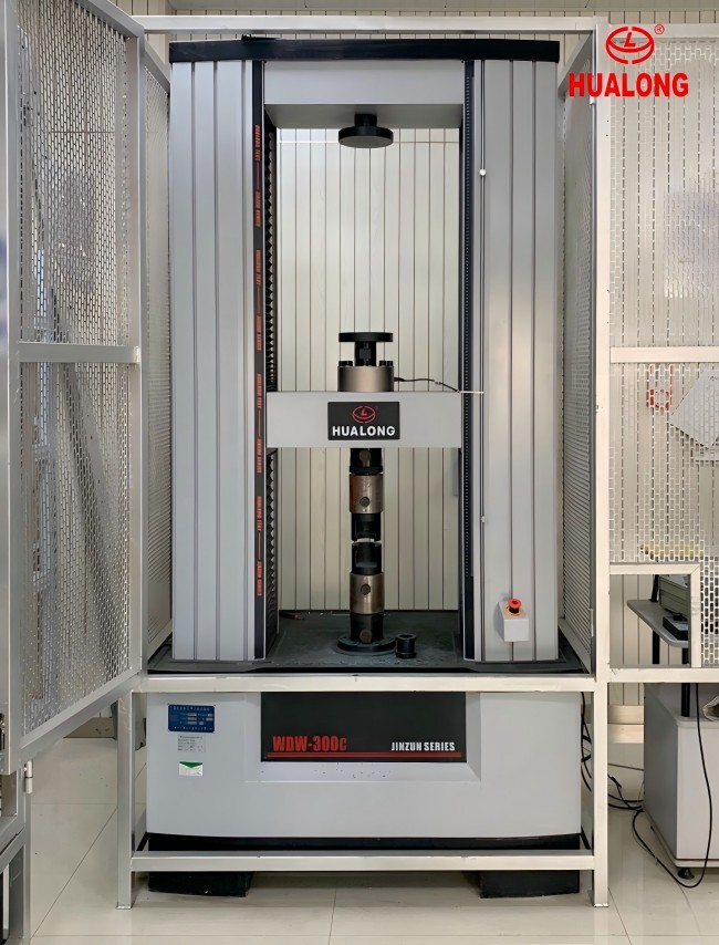 Hualong 300KN Electro-Mechanical Universal Testing Machine with Bolt Grips