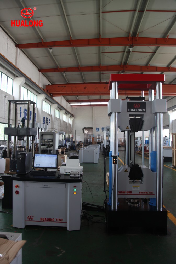 Double Cylindar Servo Hydraulic Universal Testing Machine