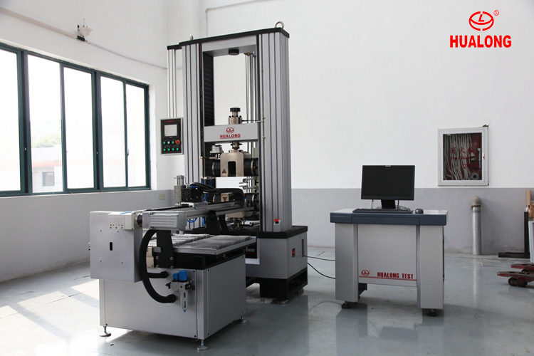 Hualong 100KN Full Automatic Electronic Universal Testing Machine with Auto Feeding