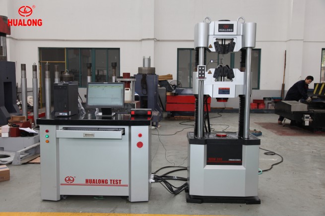 HLY Series Hydraulic Universal Testing Machine is Finished Production