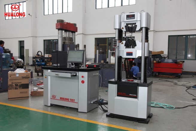 HLY Series Hydraulic Universal Testing Machine is Finished Production