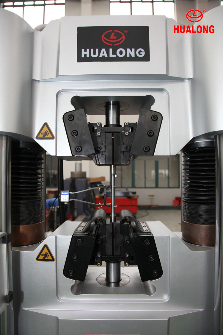 HLY-300 300KN Servo-Hydraulic Universal Testing Machine with Electronic Extensometer