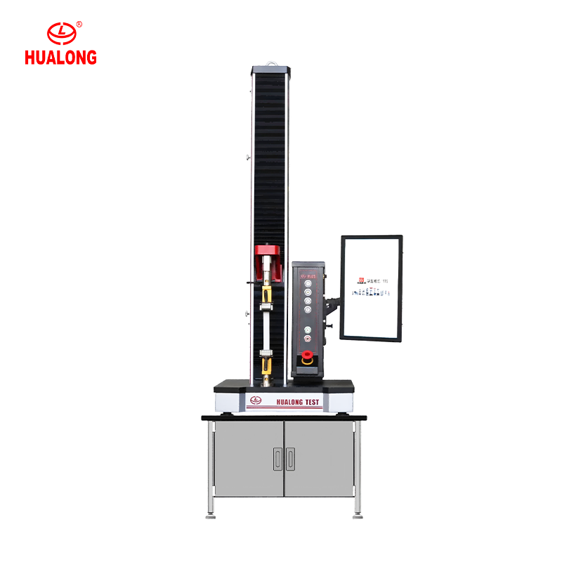 Máquina de testes universal eletromecânica de coluna única HLE-5 200N/500N/1000N/2000N/5000N com tela sensível ao toque