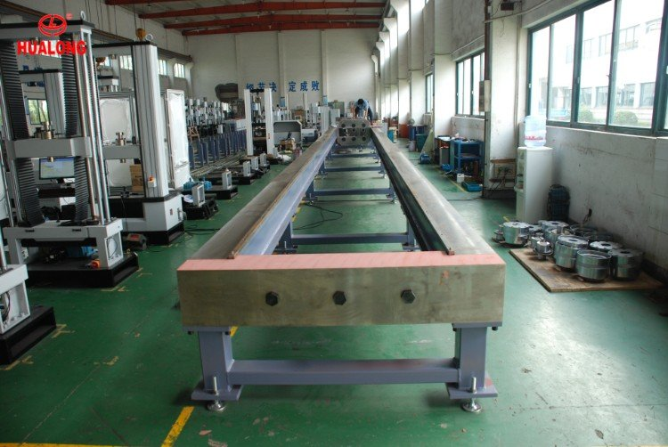 ASTMA370, ASTME4, ASTME8, ASTME9, macchina per prove di trazione orizzontale ISO6892 2000kN